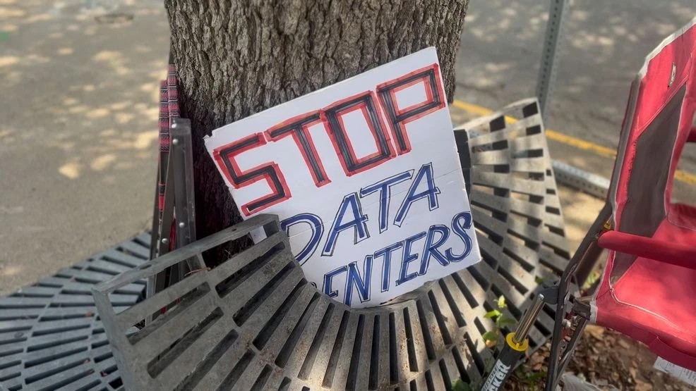 San Angelo data center opponents wrap signature drive to recall mayor