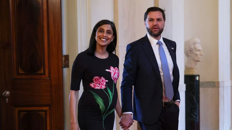 Vance and wife welcome 4th child, first VP in 150 years to have a baby while in office