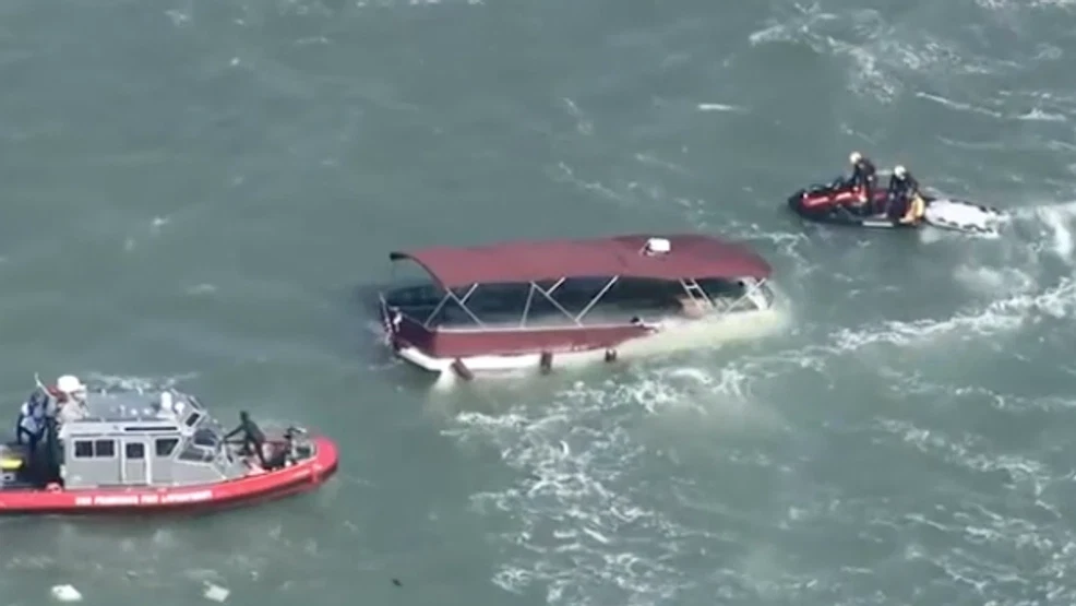 1 dead, 3 missing after boat carrying family capsizes near Alcatraz