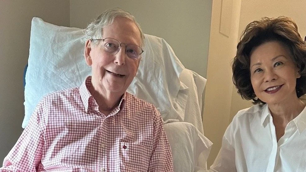 Sen. Mitch McConnell releases health update after hospitalization