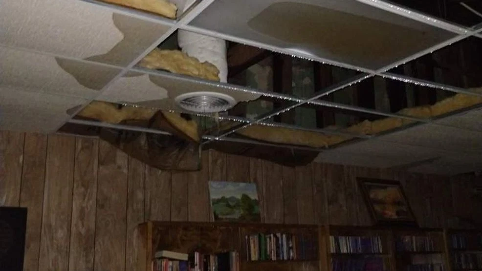 'We needed to get out,' roof collapse forces Stonewall County Senior Center out